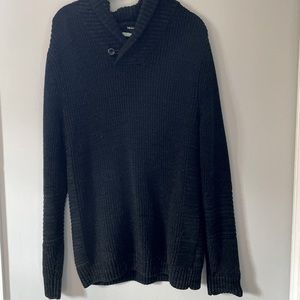 Men’s Cowl Neck Sweater